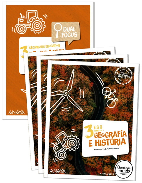  Geografía e Historia 3. (Trimestres + Dual Focus) 