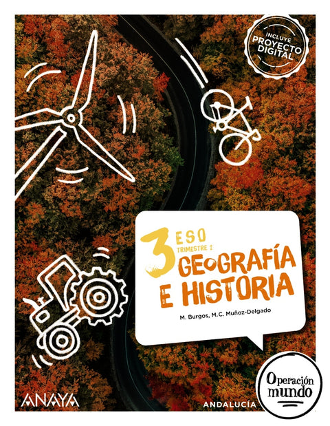  Geografía e Historia 3. (Trimestres) 