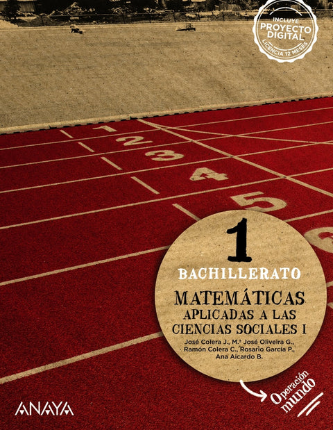  Matemáticas aplicadas a las Ciencias Sociales I. 