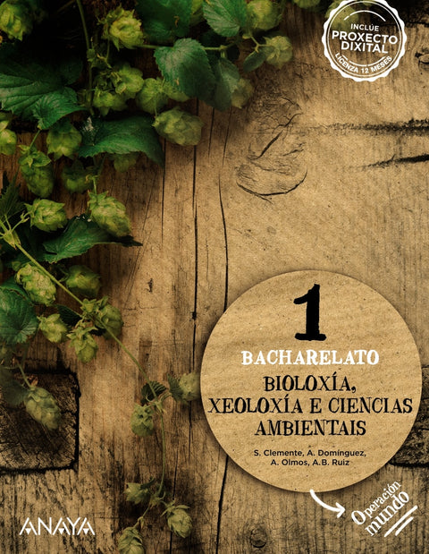  Bioloxía, Xeoloxía e Ciencias Ambientais 1. 