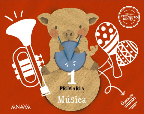  MÚSICA 1ºPRIMARIA. OPERACIÓN MUNDO. ANDALUCÍA 2023 