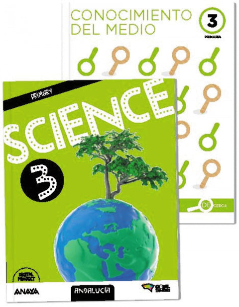 SCIENCE 3ºPRIMARIA PUPIL'S BOOK. DE CERCA. ANDALUCÍA 2023 