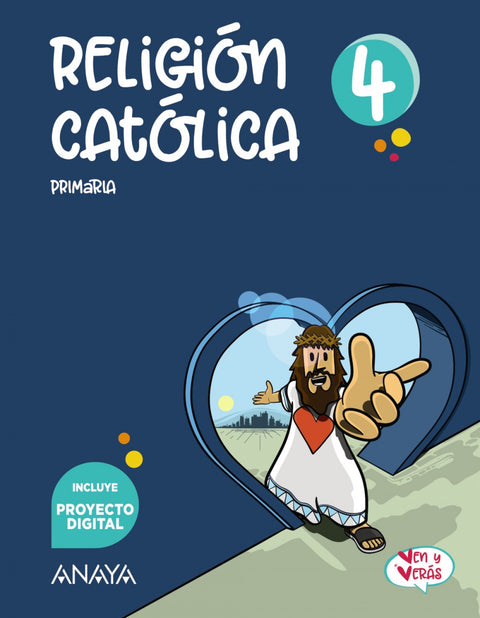  RELIGIÓN CATÓLICA 4ºPRIMARIA. VEN Y VERÁS. ANDALUCÍA 2023 