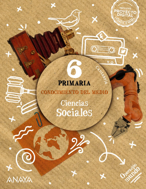  CIENCIAS SOCIALES 6ºPRIMARIA. OPERACIÓN MUNDO. CANTABRIA 2023 