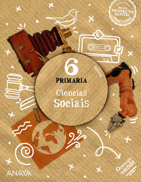  CIENCIAS SOCIAIS 6ºPRIMARIA. OPERACIÓN MUNDO. GALICIA 2023 