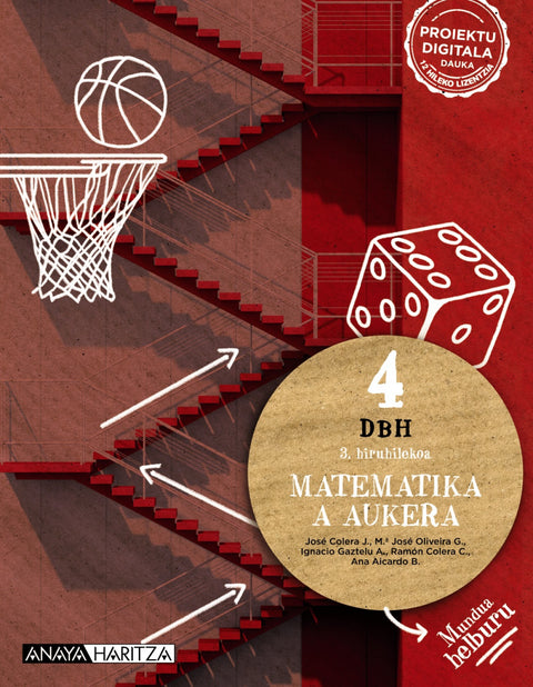  MATEMATIKA 4ºDBH. APLIKATUETARA. MUNDUA HELBURUA. EUSKADI 2023 