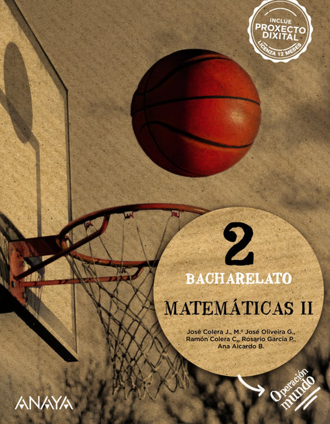  MATEMÁTICAS II 2ºBACHARELATO. CIENCIAS NATURAIS. OPERACIÓN MUNDO. GALICIA 2023 