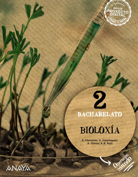  BIOLOXÍA 2ºBACHARELATO. OPERACIÓN MUNDO. GALICIA 2023 