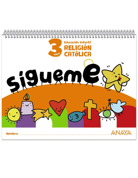  ¡Sígueme!. Religión católica. 3 años 
