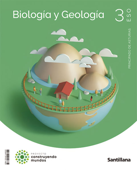  BIOLOGIA Y GEOLOGIA 3º ESO CONSTRUYENDOMUNDOS 2022 *** SANTILLANA *** 