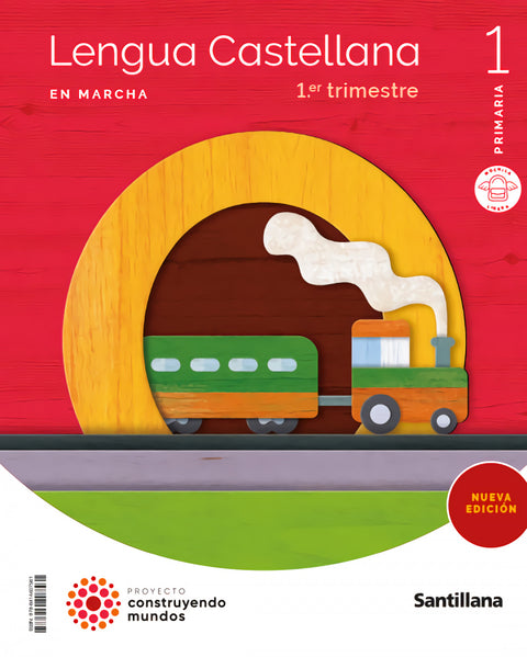  LENGUA 1ºPRIMARIA EN MARCHA TRIMESTRAL. CONSTRUYENDO MUNDOS 2023 