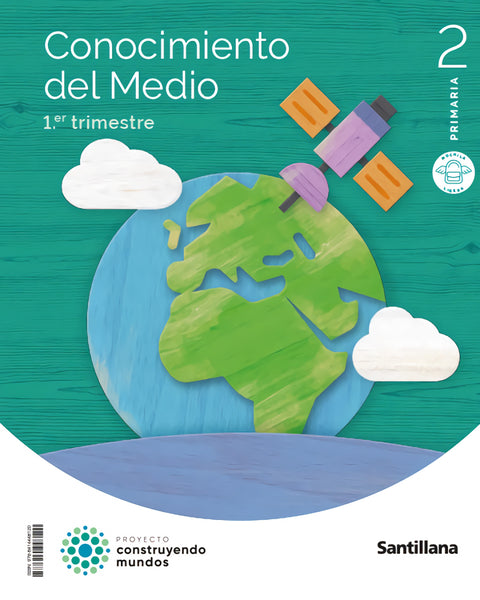  CONOCIMIENTO DEL MEDIO 2ºPRIMARIA. TRIMESTRAL. CONSTRUYENDO MUNDOS 2023 