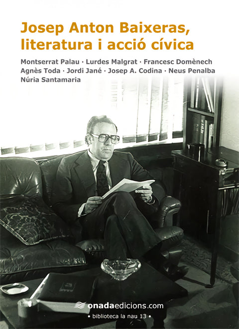  Josep Anton Baixeras, literatura i acció cívica 