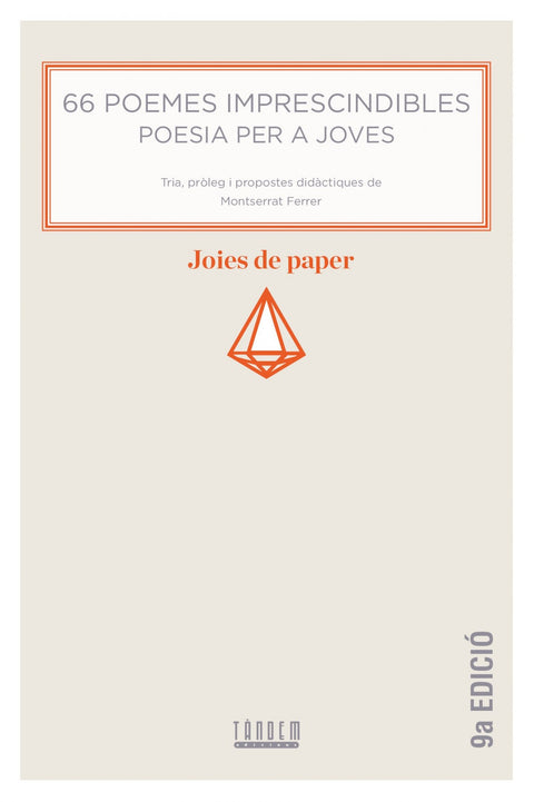  66 poemes imprescindibles: poemes per a joves 
