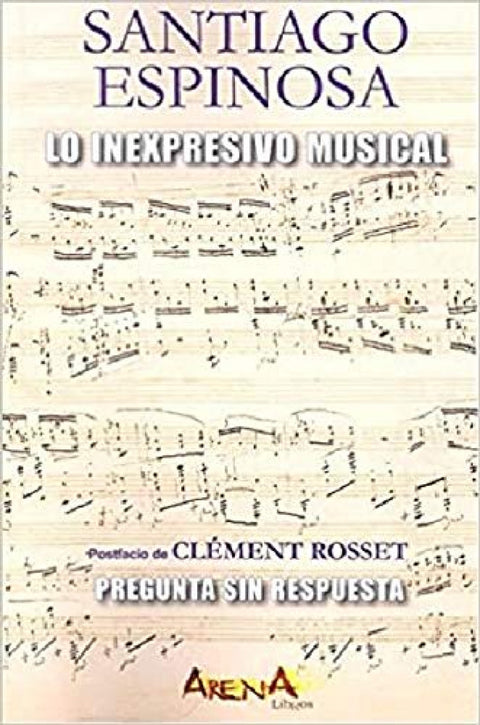  Lo inexpresivo musical 