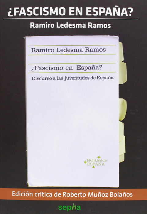  ¿Fascismo en España? 