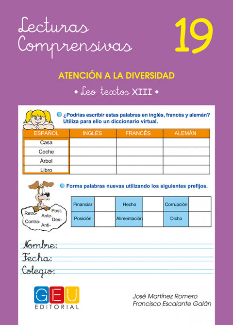  Lecturas comprensivas 19 