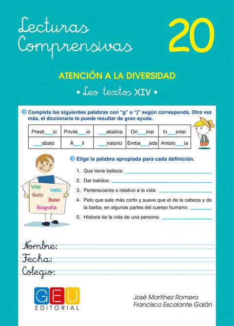  Lecturas comprensivas 20 