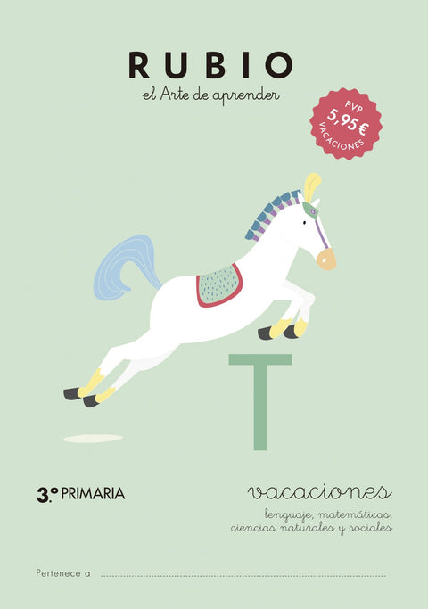  Rubio vacaciones 3ºprimaria 