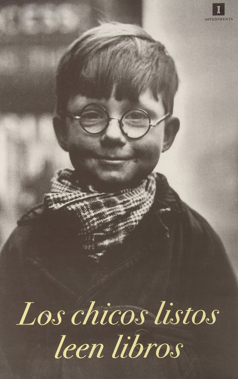  Cartel 'Los chicos listos leen libros' 
