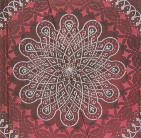  Cuaderno mandala surtido (rojo-malva) 