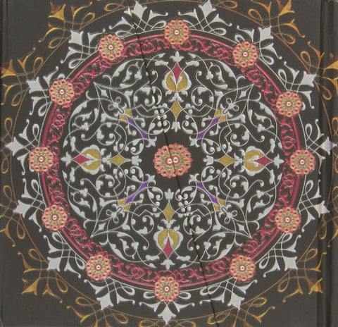  Cuaderno mandala negro iman 