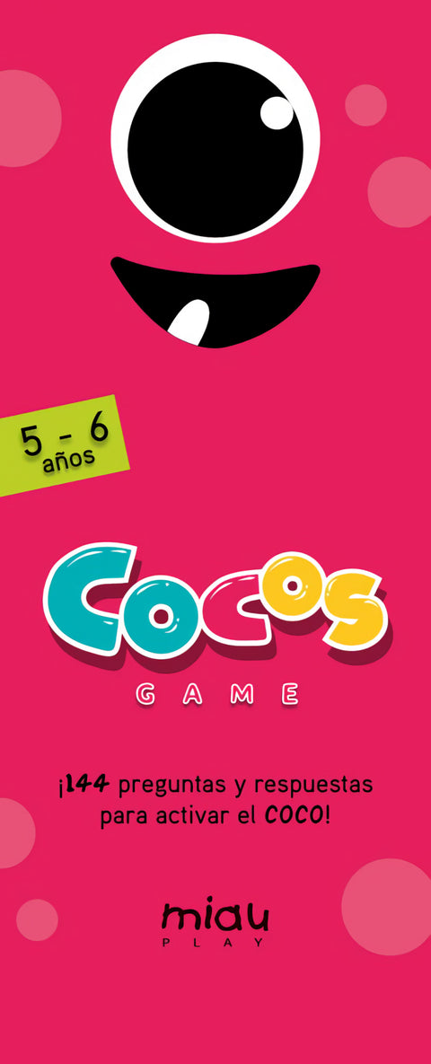  Cocos game 5-6 años 
