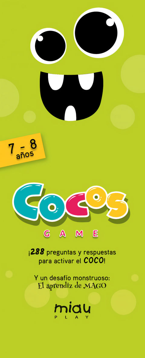  Cocos game 7-8 años 