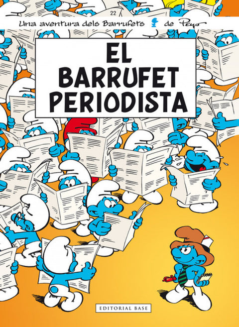 El barrufet periodista 