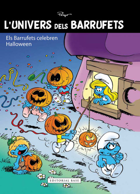  Els barrufets celebren halloween 