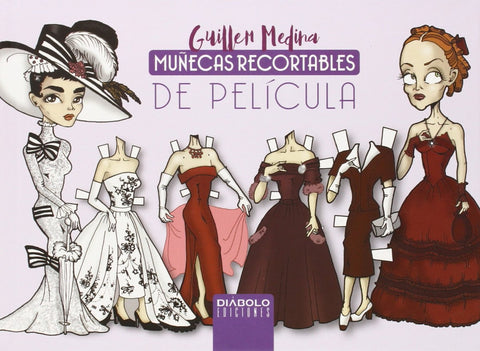  Muñecas Recortables De Película 