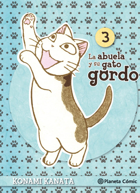  La abuela y su gato gordo 