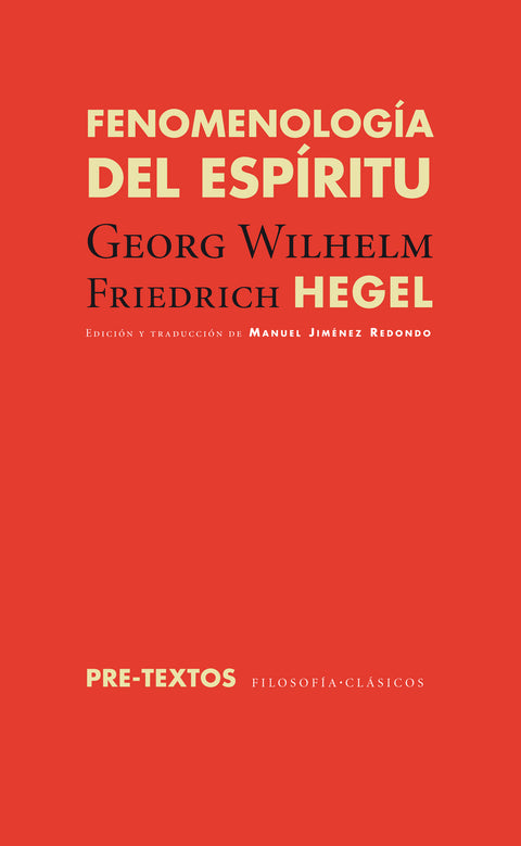  Fenomenología del espíritu 