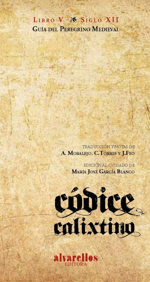  Codice calixtino:libro v/siglo xii 