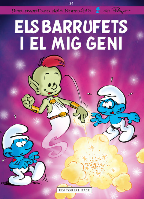  Els barrufets i el mig geni 