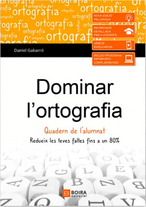  DOMINAR L'ORTOGRAFIA-QUADERN DE L'ALUMNAT 
