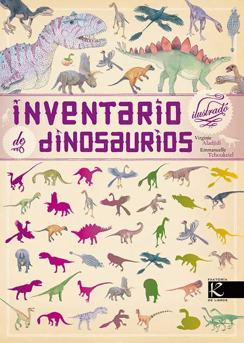  INVENTARIO ILUSTRADO DE DINOSAURIOS 