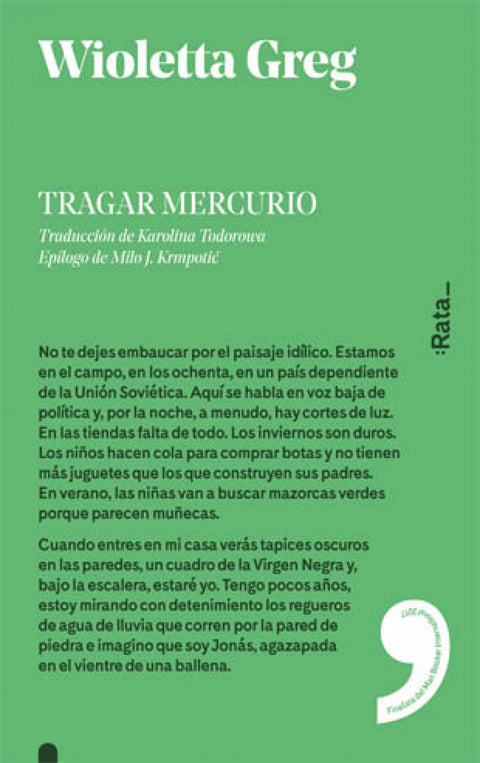  Tragar mercurio 