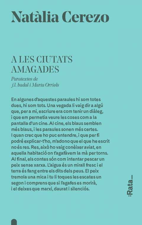  A LES CIUTATS AMAGADES 