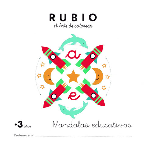  MANDALAS EDUCATIVOS +3 AÑOS 