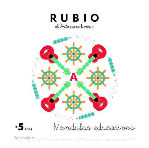  MANDALAS EDUCATIVOS +5 AÑOS 