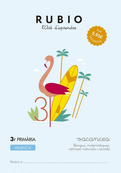  VACANCES RUBIO 3R PRIMARIA 