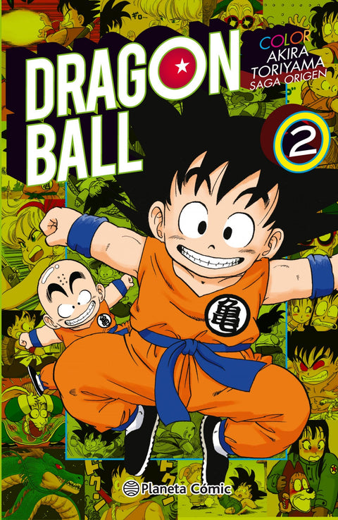  DRAGON BALL 02/08 COLOR ORIGEN Y RED RIBBON 