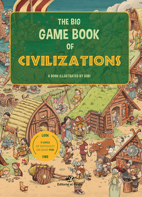  The big game book of civilizations - Libros para niños en inglés 