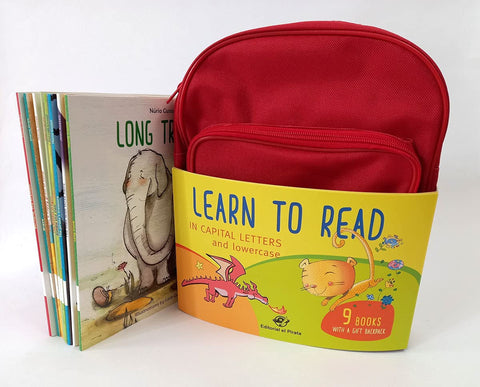  MOCHILA LEARN TO READ 9 TÍTULOS 