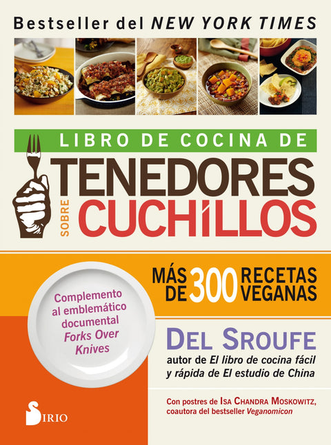  LIBRO DE COCINA DE TENEDORES SOBRE CUCHILLOS 