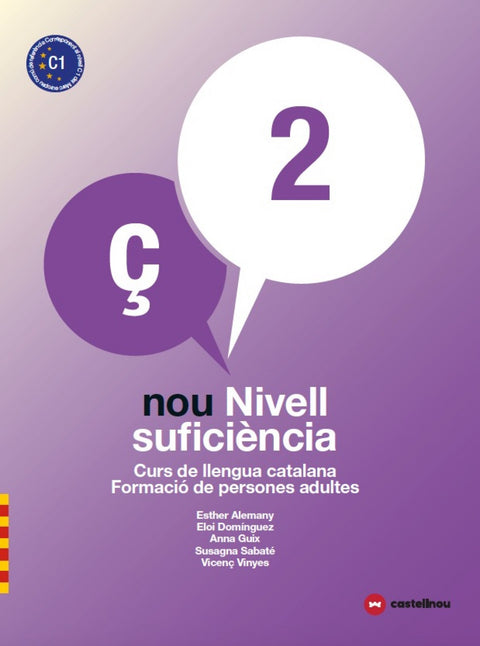  NOU NIVELL SUFICIENCIA PERSONES ADULTES 2 CURS LLENGUA CATALANA PERSONES ADULTES 2018 
