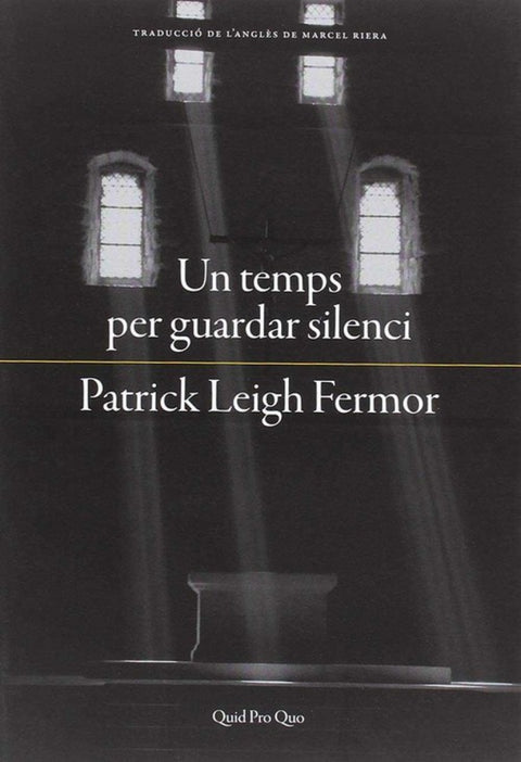  UN TEMPS PER GUARDAR SILENCI 
