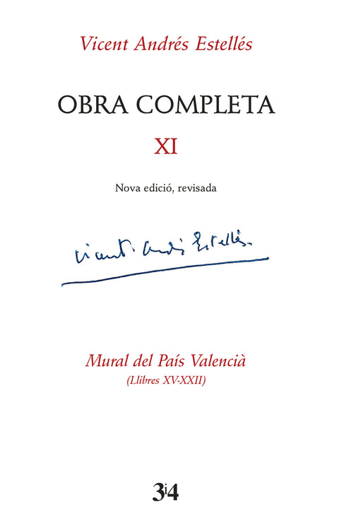  Obra completa revisada, volum 11 