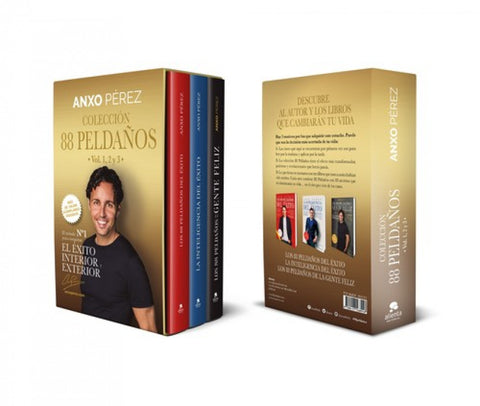  ESTUCHE COLECCION 88 PELDAÑOS DE ANXO PÉREZ 